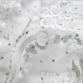 Invory Wedding Fabric 아프리카 페르시 레이스